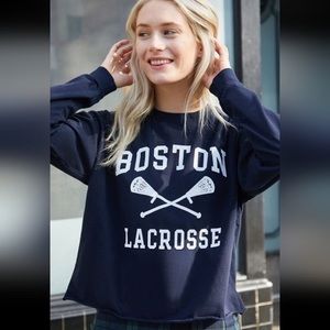 Brandy Melville Boston Lacrosse long sleeve tee